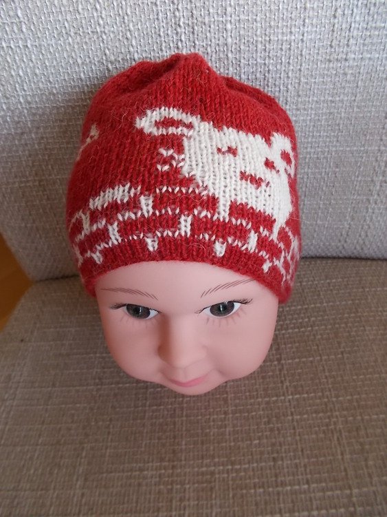 Knitting Pattern Hat &quot;Little Mouse&quot; - in Double Knitting