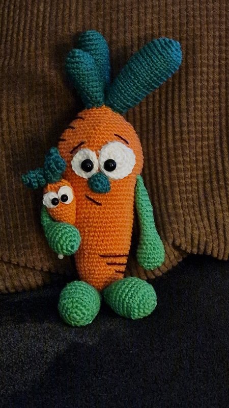 fleet carrot - crochet pattern