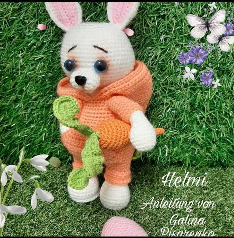 Easter Bunny in Carrot Tracksuit