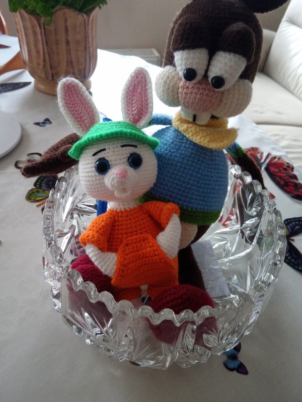 Easter Bunny in Carrot Tracksuit