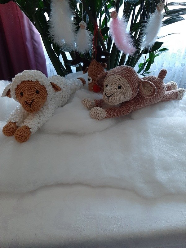 Häkelanleitung Schäfchen Lennox