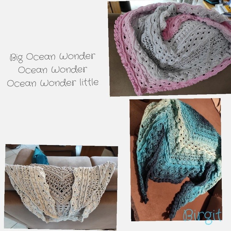 Ocean Wonder - Häkeltuch