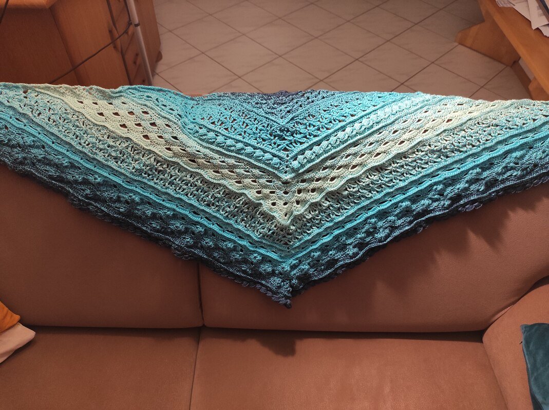 Ocean Wonder - Häkeltuch