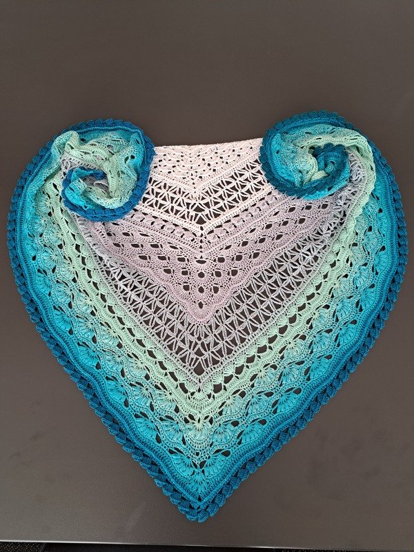 Ocean Wonder - Häkeltuch