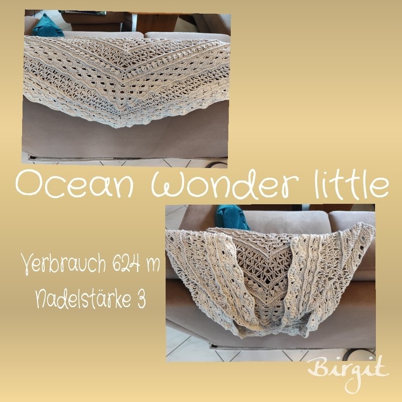Ocean Wonder - Häkeltuch