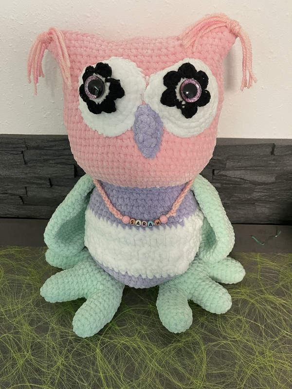 Häkelanleitung Eule "LILO"