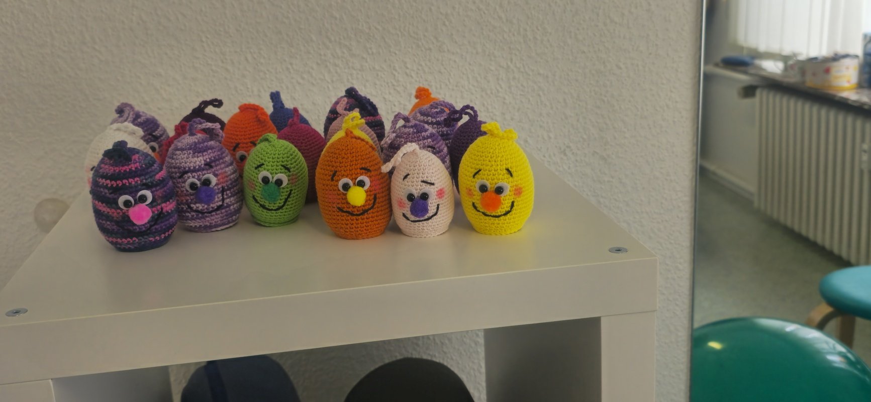 Häkelanleitung - Lustige Eier