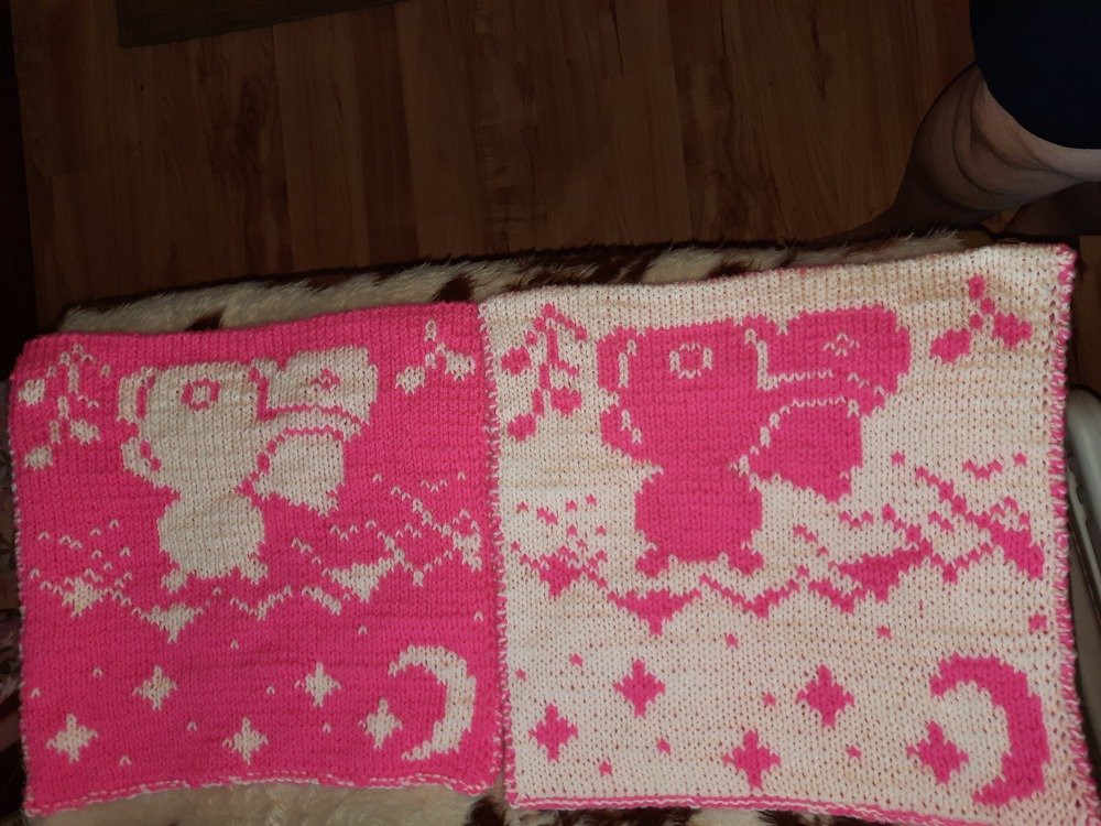 Double Knitting Pattern Washcloth &quot;Bear Tobi&quot;