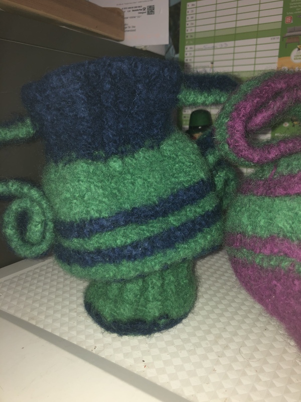 gehäkelte Amphore/Vase  Kleopatra