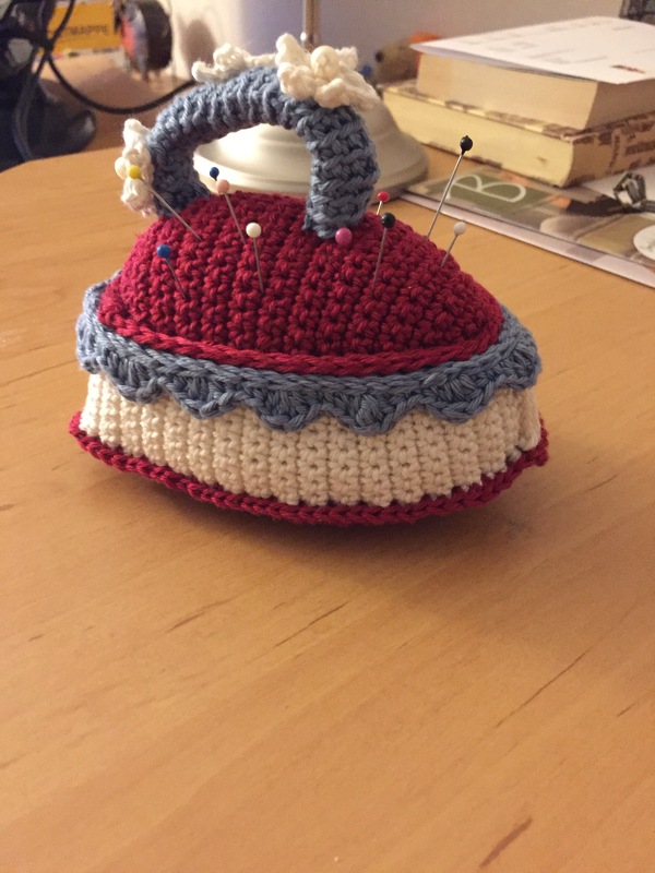 Nadelkissen häkeln - "Bügeleisen" - Häkelanleitung PDF