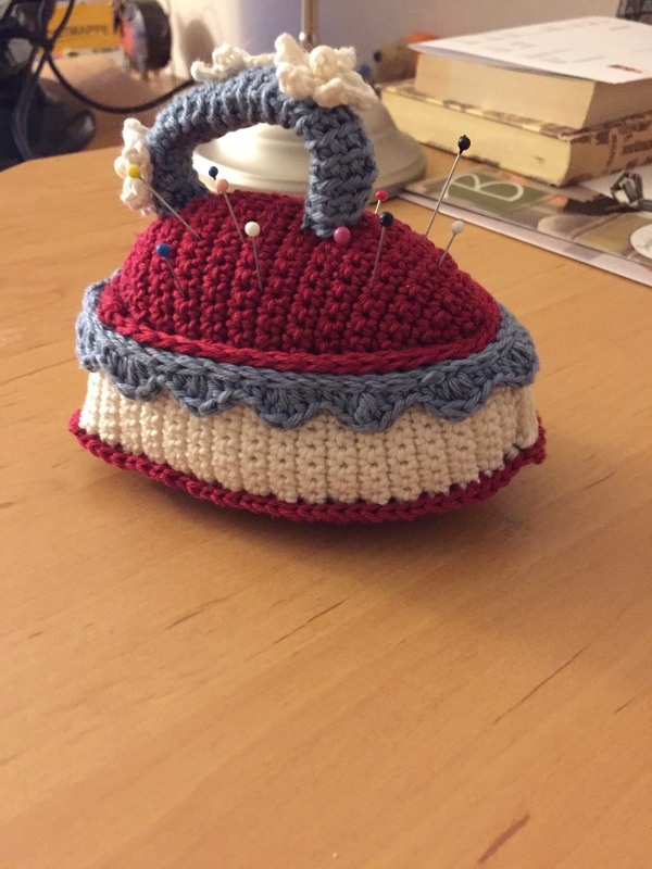 Nadelkissen häkeln - "Bügeleisen" - Häkelanleitung PDF