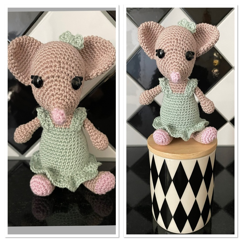 Häkelanleitung Maus &quot;Mathilda&quot;