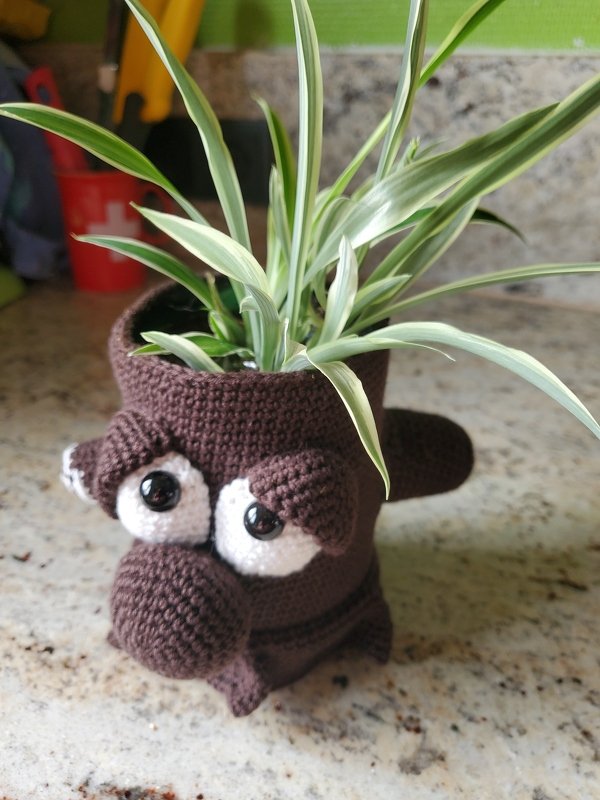 Häkelanleitung "Klaus" Das Baum - Glas