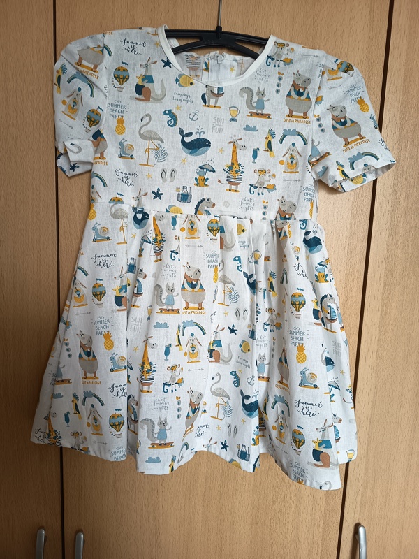 Kinderkleid Louann Gr. 92-140 Schnittmuster
