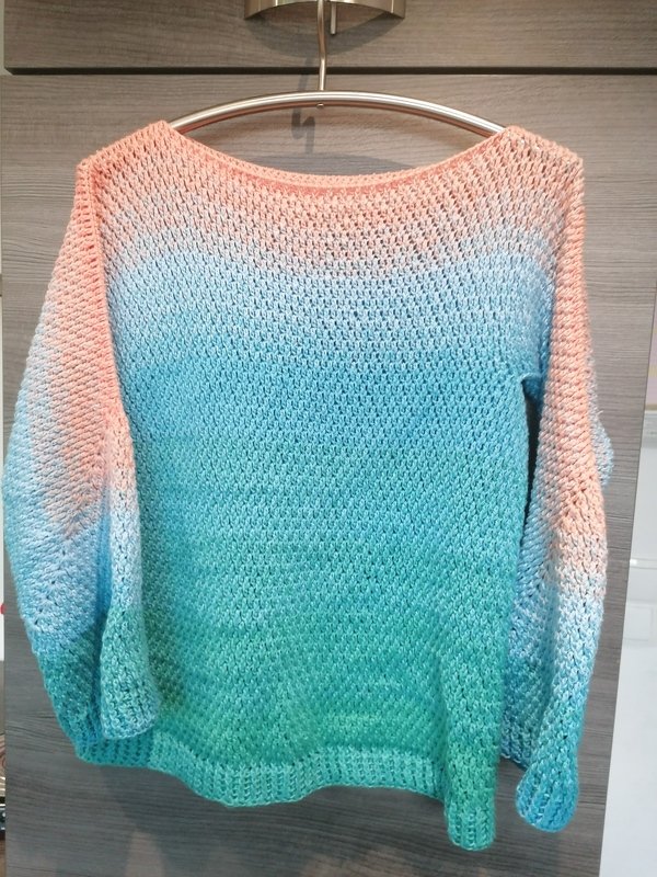 Anleitung 1-Bobbel-Wendepulli unisex