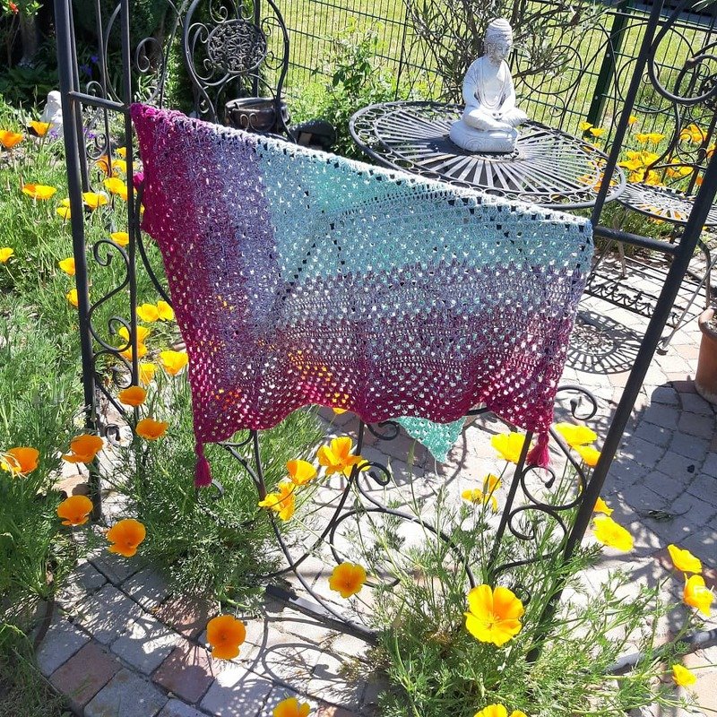 Anleitung Babydecke Cordula