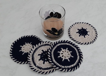 Der Rand war etwas aufwendig, aber die Mühe lohnt sich - ausführliche Anleitung - kammen als Geschenk gut an.