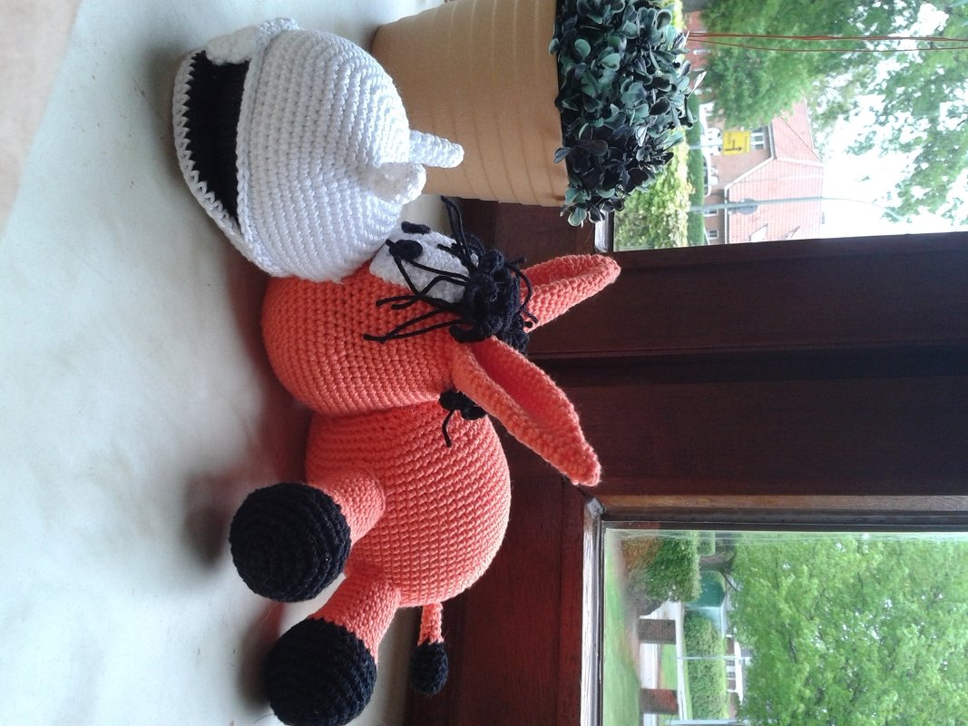 "IA - das Großmaul" -- Häkelanleitung von Haekelkeks