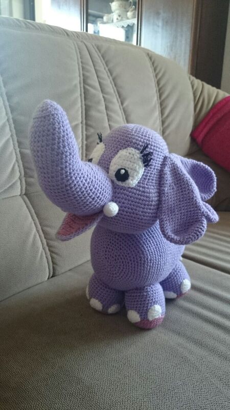 Häkelanleitung Elfi der Elefant