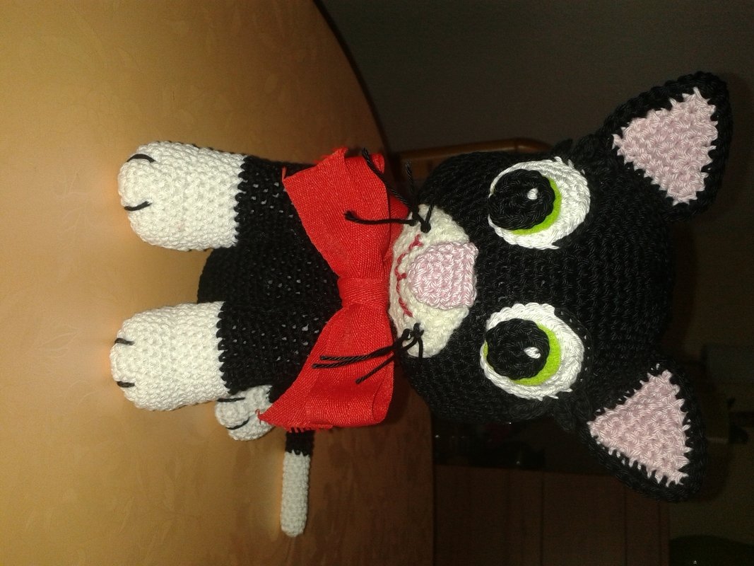 Häkelanleitung Kessy die Katze