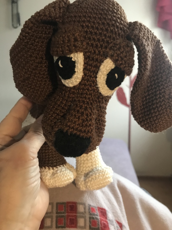 Häkelanleitung Shady der Hund