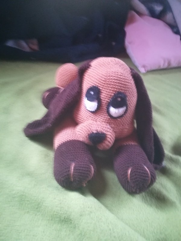 Häkelanleitung Shady der Hund