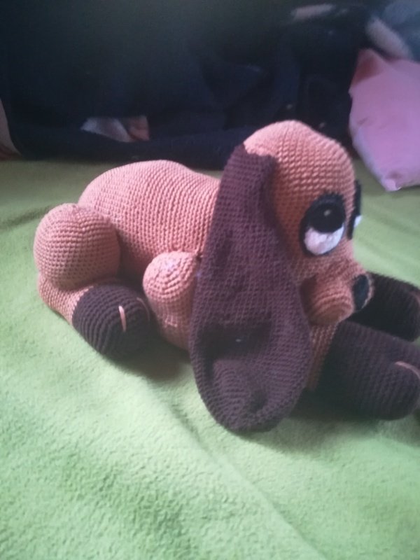 Häkelanleitung Shady der Hund