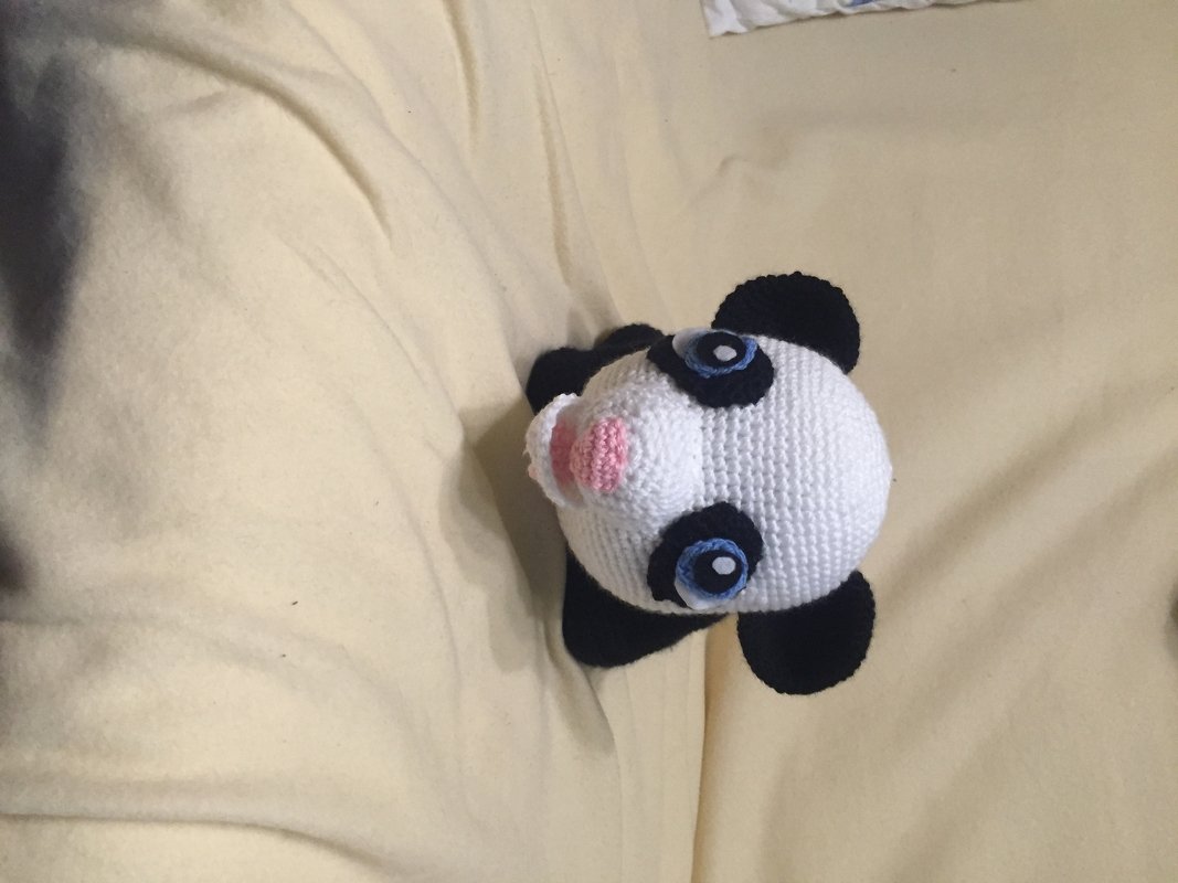 Häkelanleitung Shiro der Panda