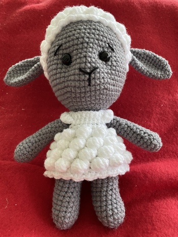 Super süß das kleine Schaf 🐑 für meine Enkelin zur Geburt 🥰