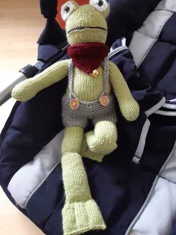 Dank der tollen Anleitung hat meine kleine Enkelin einen tollen Spielgefährten