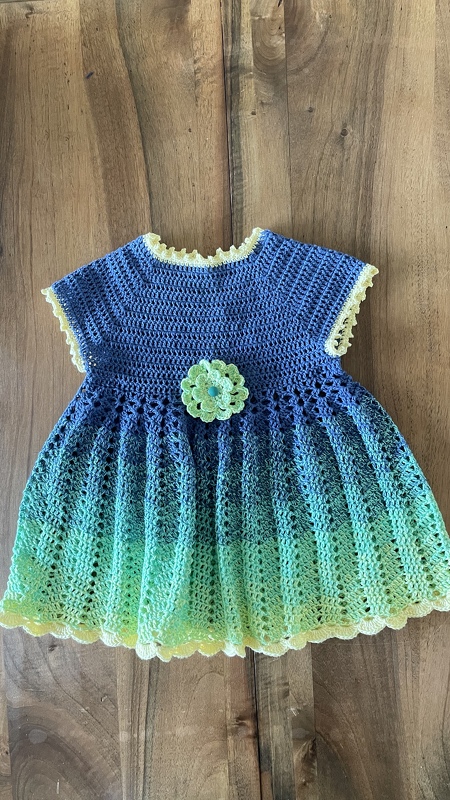 Häkelanleitung Kleid