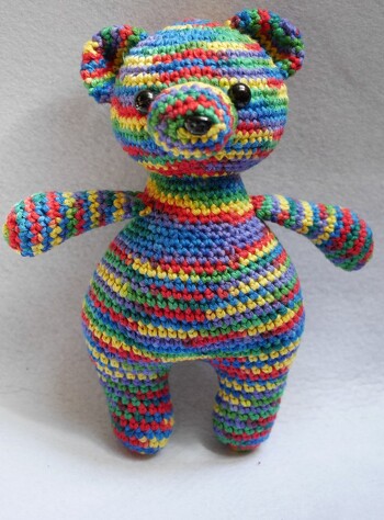 Ein süßer, simpler Teddy, nur habe ich eindeutig eine andere Vorstellung von 