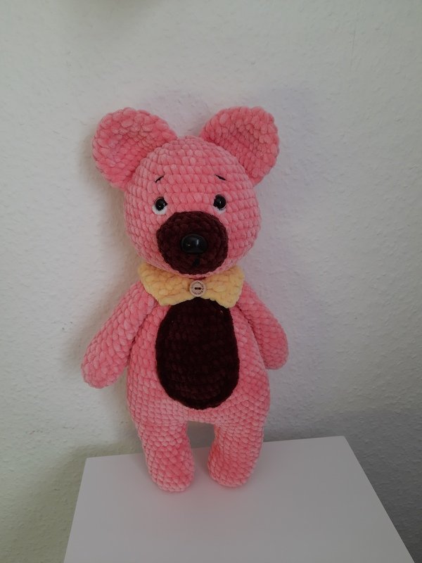 Häkelanleitung Braunbär Espen