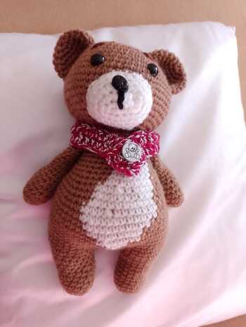 Die Anleitung war leicht nachvollziehbar, und das Bärchen ist wirklich süß. Danke für so eine tolle Anleitung.