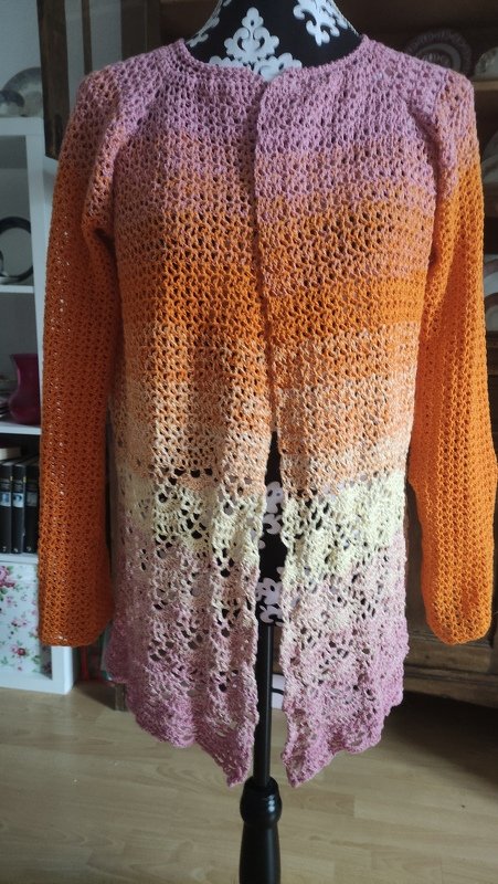 Häkelanleitung Mantel/Jacke La Belle alle Größen