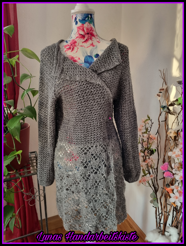 Häkelanleitung Mantel/Jacke La Belle alle Größen