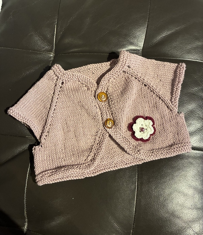 Bolero Strickanleitung in 5 Größen