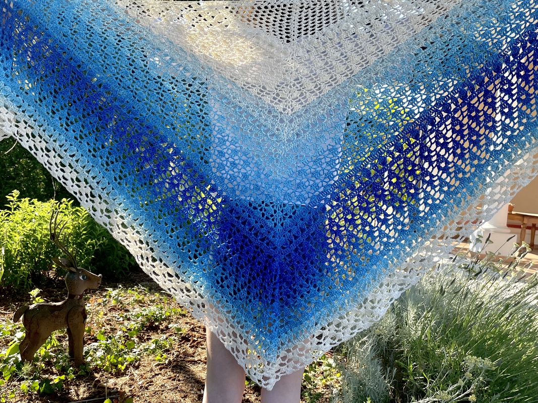 „Chillin‘ Summer“ - ein sommerliches Dreieckstuch