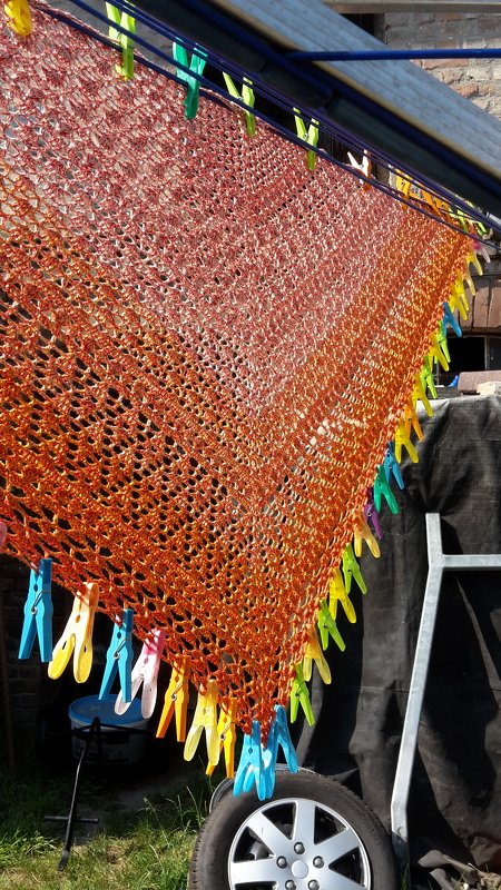 „Chillin‘ Summer“ - ein sommerliches Dreieckstuch