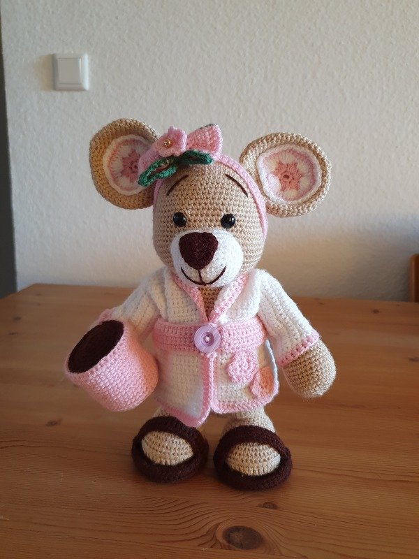 Häkelanleitung / Amigurumi / Guten Morgen Bär