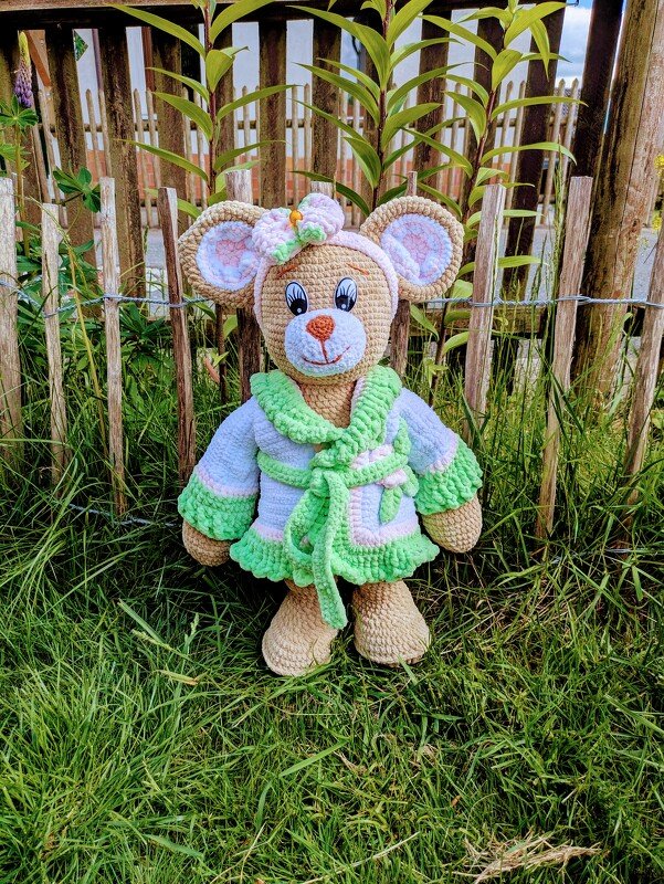 Häkelanleitung / Amigurumi / Guten Morgen Bär