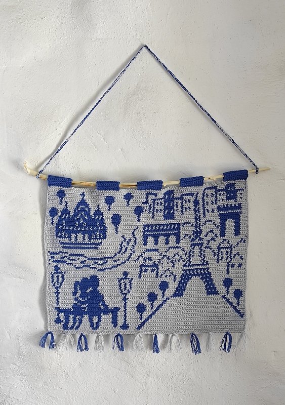 Crochet Pattern Placemat &quot;Paris&quot;