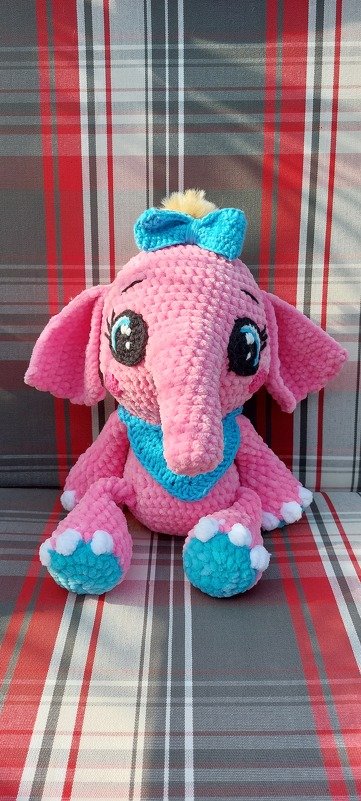 Sima the baby Elephant easy Crochet Pattern