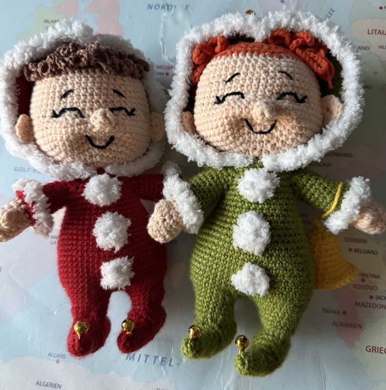 Christmas Elf Crochet Pattern Amigurumi Pixie