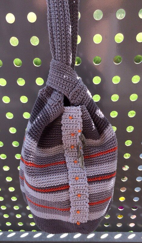 Japanischer Knotenbeutel &quot;Shima&quot; - Tasche - verschiedene Größen