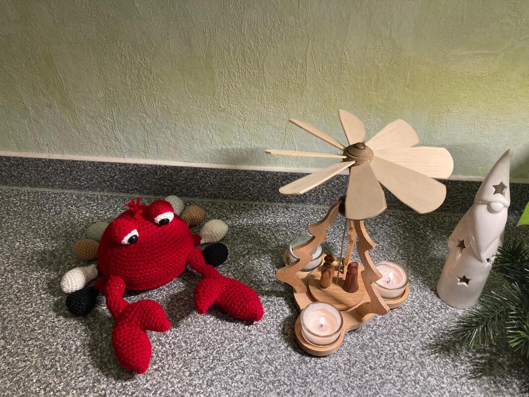 Mrs. Krabbe und Mr. Krebs - Kantenhocker