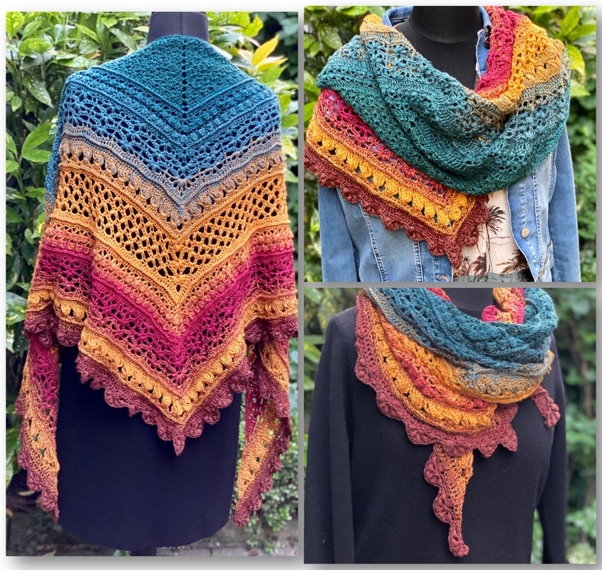 Masala Wonder - Häkeltuch