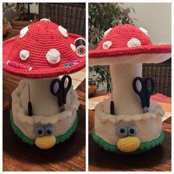 Es hat Spaß gemacht, den Pilz nach der tollen Anleitung zu häkeln. Alles war verständlich erklärt und leicht nachvollziehbar. :-)