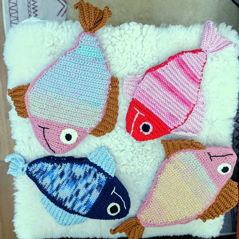 Häkelanleitung "Kalle" der Fisch