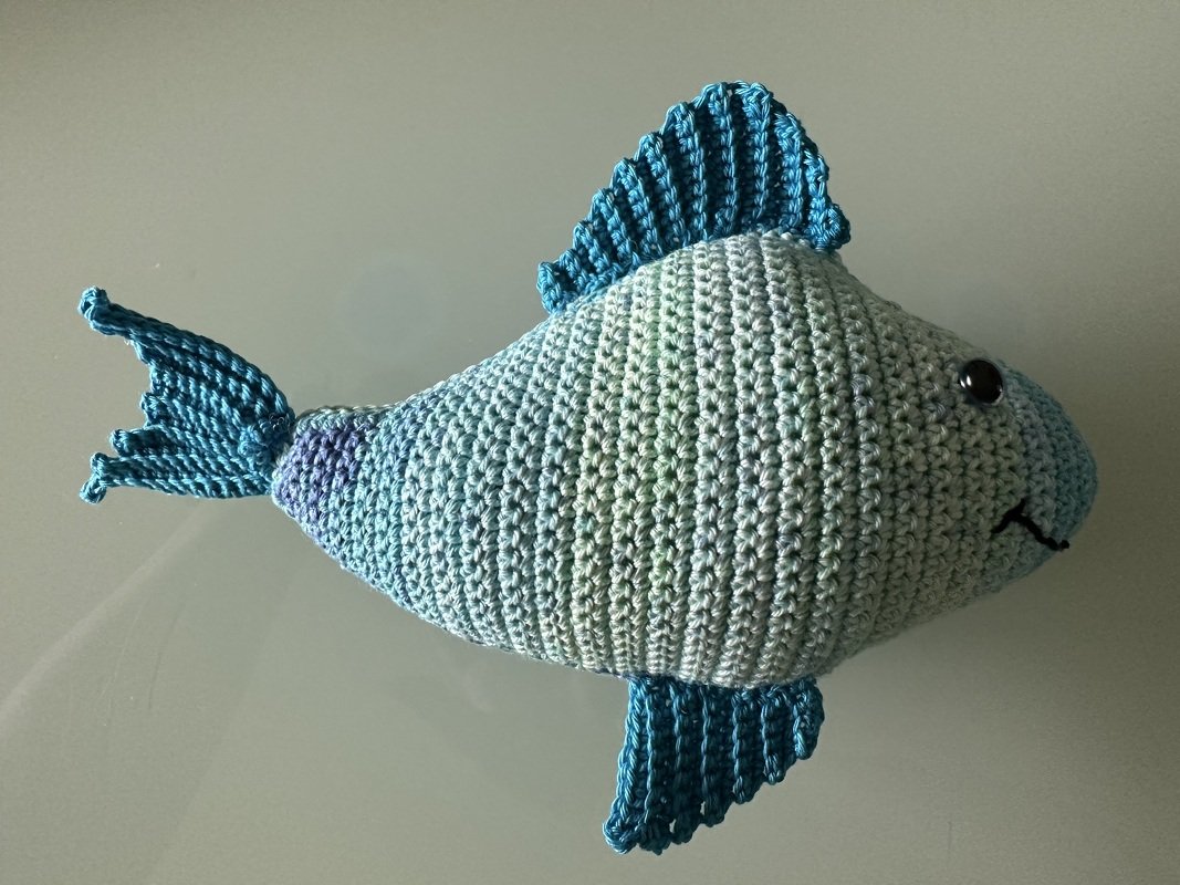 Häkelanleitung &quot;Kalle&quot; der Fisch